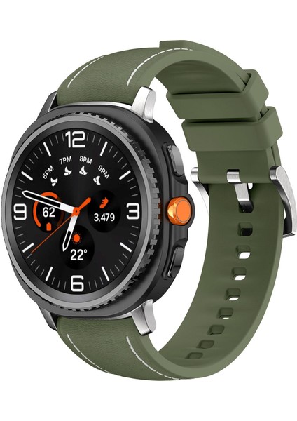 Samsung Galaxy Watch8 / Watch8 Classic Için Silikon Kayış (Yurt Dışından)