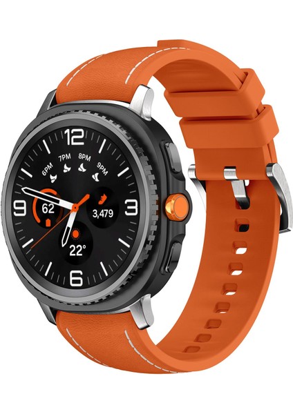 Samsung Galaxy Watch8 / Watch8 Classic Için Silikon Kayış (Yurt Dışından)