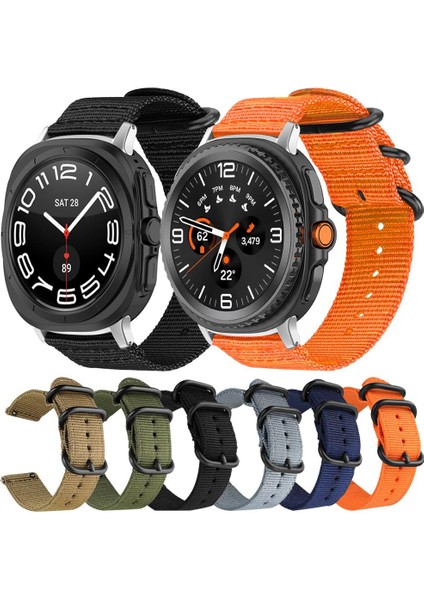 Samsung Galaxy Watch 7 / 6 / 5 / Fe Için Naylon Kayış (Yurt Dışından) fırsatları