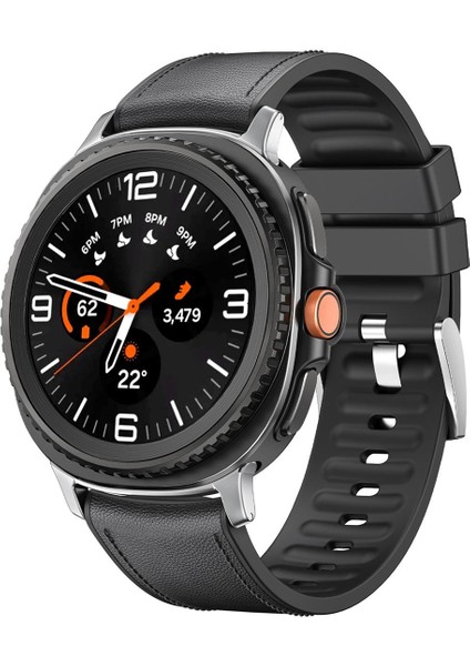 Samsung Galaxy Watch8 Classic 46MM Için Silikon Pu Kayış (Yurt Dışından) fiyatları