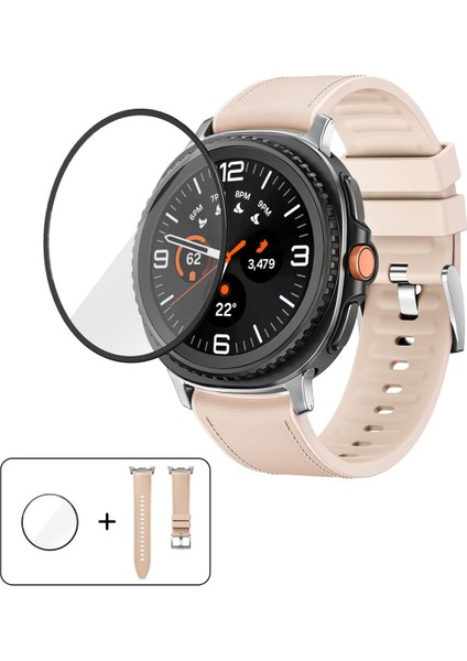 Samsung Galaxy Watch8 40MM Için Silikon Pu Kayış (Yurt Dışından)