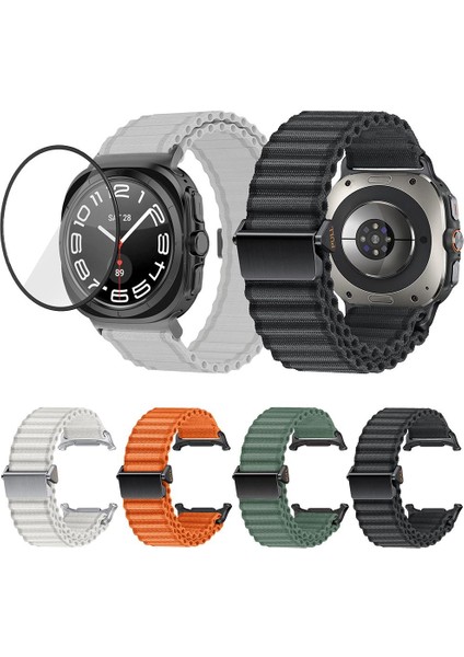 Samsung Galaxy Watch Ultra 2025 Için Filmli Naylon Kayış (Yurt Dışından) fiyatları