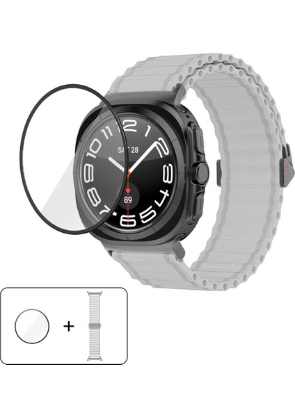 Samsung Galaxy Watch Ultra 2025 Için Filmli Naylon Kayış (Yurt Dışından)