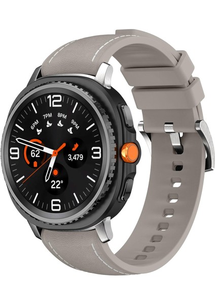 Samsung Galaxy Watch8 / Watch8 Classic Için Silikon Kayış (Yurt Dışından)