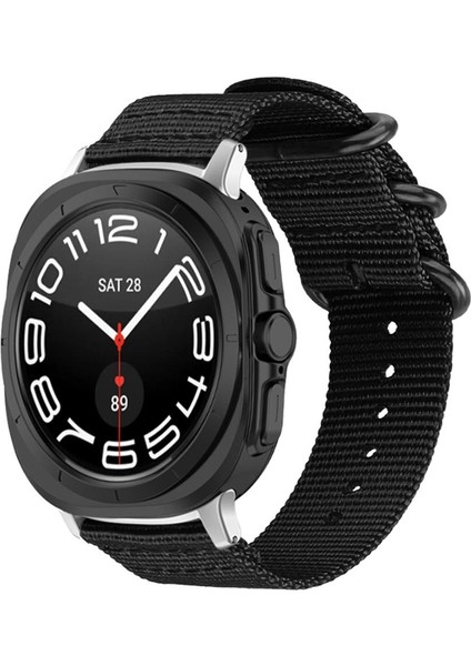 Samsung Galaxy Watch Ultra / Ultra 2025 Için Naylon Kayış (Yurt Dışından)