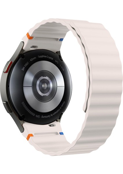 Samsung Galaxy Watch 7 / 6 / 5 / 4 Için Silikon Saat Kayışı (Yurt Dışından) modelleri