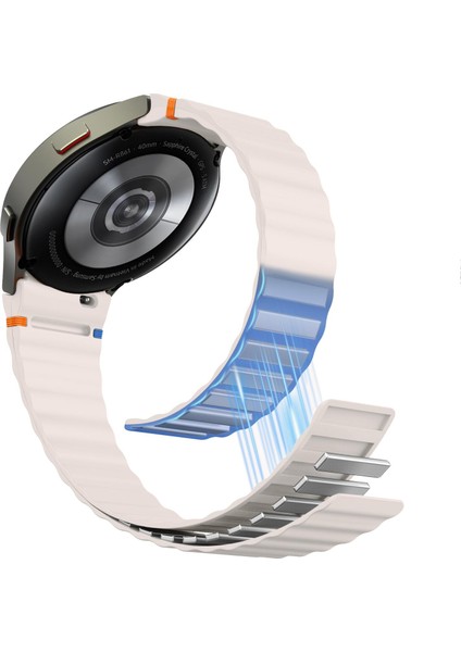 Samsung Galaxy Watch 7 / 6 / 5 / 4 Için Silikon Saat Kayışı (Yurt Dışından) indirimleri