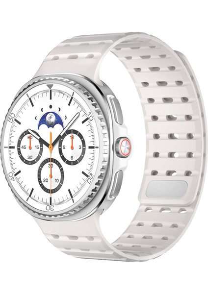 Samsung Galaxy Watch8 / Watch8 Classic Için Silikon Kayış (Yurt Dışından)