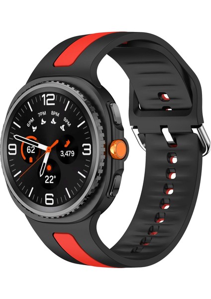 Samsung Galaxy Watch8 / Watch8 Classic Için Silikon Kayış (Yurt Dışından)