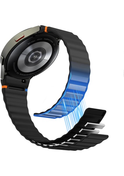 Samsung Galaxy Watch 7 / 6 / 5 / 4 Için Silikon Saat Kayışı (Yurt Dışından) fırsatları