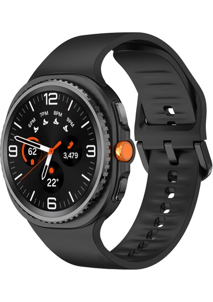 Samsung Galaxy Watch8 / Watch8 Classic Için Silikon Kayış (Yurt Dışından)
