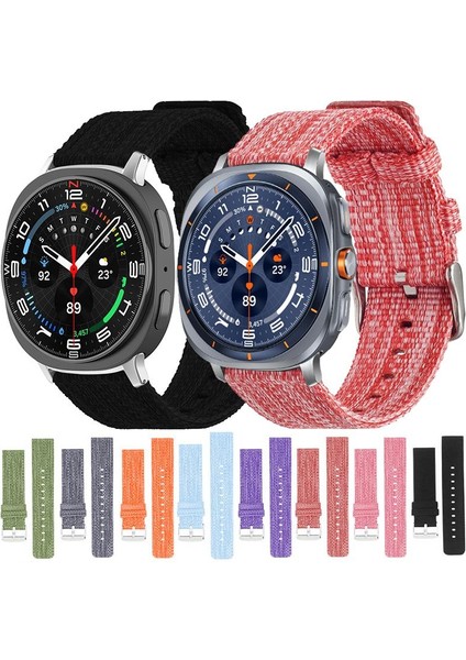 Samsung Galaxy Watch Ultra / Ultra 2025 Için Naylon Saat Kayışı (Yurt Dışından) fiyatları