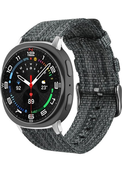 Samsung Galaxy Watch8 / 8 Classic Için Naylon Saat Kayışı (Yurt Dışından)