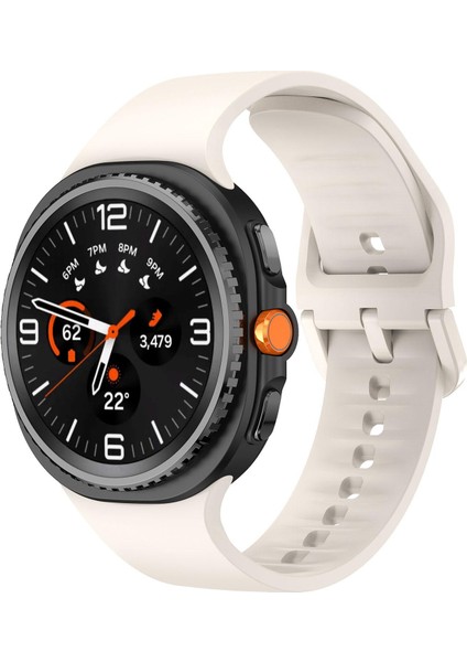 Samsung Galaxy Watch8 / Watch8 Classic Için Silikon Kayış (Yurt Dışından)