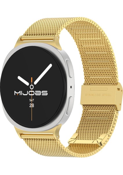 Samsung Galaxy Watch8 / Watch8 Classic Için Metal Saat Kayışı (Yurt Dışından)