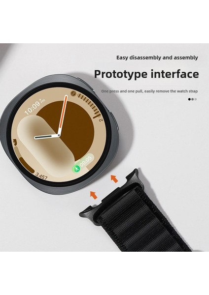 Samsung Galaxy Watch8 / Watch8 Classic Için Naylon Saat Kayışı (Yurt Dışından) indirimleri