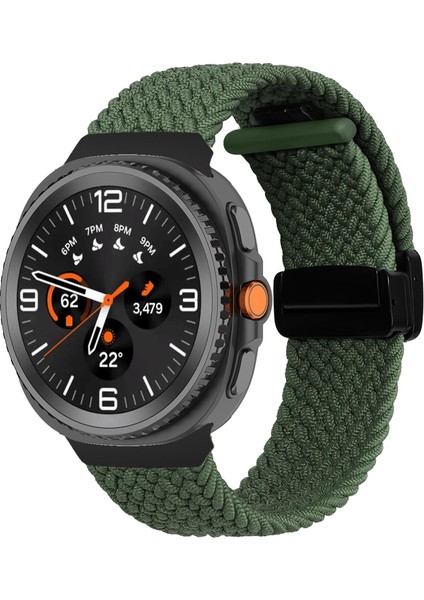 Samsung Galaxy Watch8 / Watch8 Classic Için Naylon Saat Kayışı (Yurt Dışından)