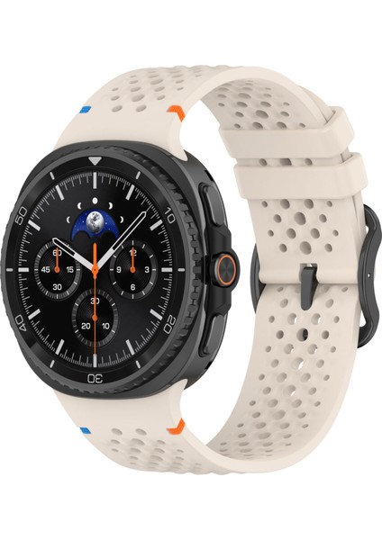 Samsung Galaxy Watch8 / Watch8 Classic Için Silikon Kayış (Yurt Dışından)