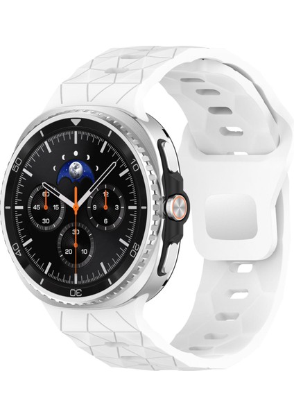 Samsung Galaxy Watch8 / Watch8 Classic Için Silikon Kayış (Yurt Dışından)