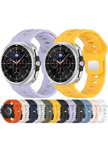 Samsung Galaxy Watch8 / Watch8 Classic Için Silikon Kayış (Yurt Dışından) fırsatları