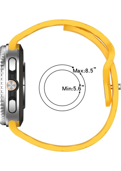 Samsung Galaxy Watch8 / Watch8 Classic Için Silikon Kayış (Yurt Dışından) indirimleri