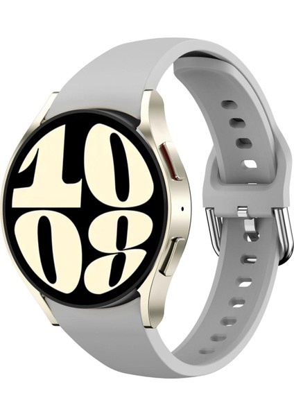 Samsung Galaxy Watch Fe / 7 / 6 / 5 / 4 Için Silikon Bant (Yurt Dışından)
