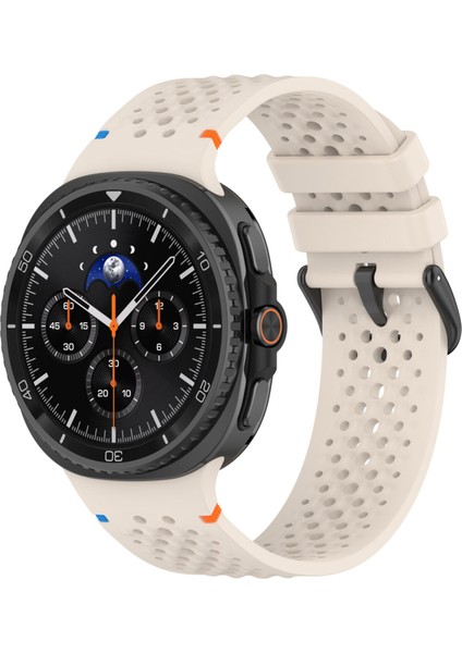 Samsung Galaxy Watch8 / Watch8 Classic Için Silikon Kayış (Yurt Dışından)