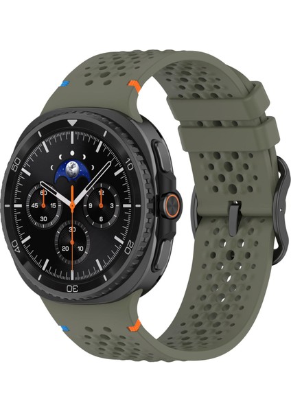 Samsung Galaxy Watch8 / Watch8 Classic Için Silikon Kayış (Yurt Dışından)