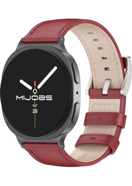 Samsung Galaxy Watch8 / Watch8 Classic Için Deri Kayış (Yurt Dışından)