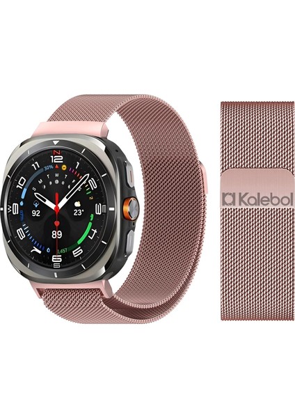 Samsung Galaxy Watch Ultra 47MM / Ultra 2025 Için Metal Kayış (Yurt Dışından)