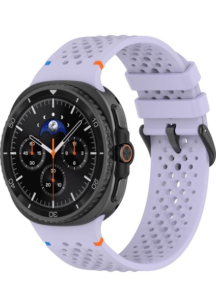 Samsung Galaxy Watch8 / Watch8 Classic Için Silikon Kayış (Yurt Dışından)