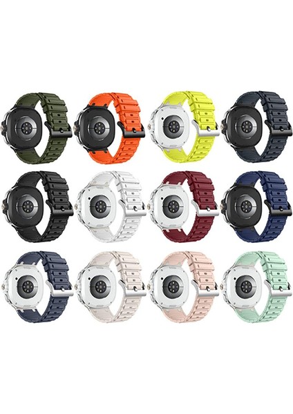 Samsung Galaxy Watch8 / Watch8 Classic Için Silikon Kayış (Yurt Dışından) modelleri