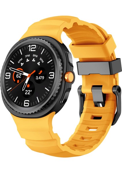 Samsung Galaxy Watch8 / Watch8 Classic Için Silikon Kayış (Yurt Dışından)