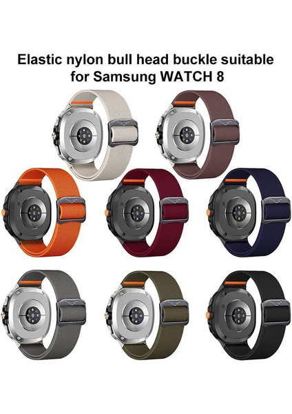 Samsung Galaxy Watch8 / 8 Classic Için Saat Kayışı (Yurt Dışından) modelleri