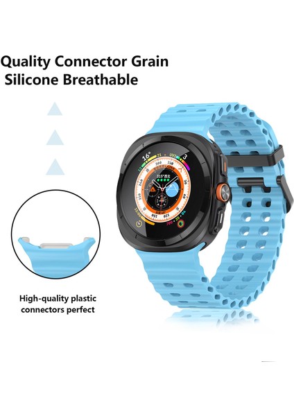 Samsung Galaxy Watch Ultra 47MM Için Filmli Silikon Kayış (Yurt Dışından) indirimleri