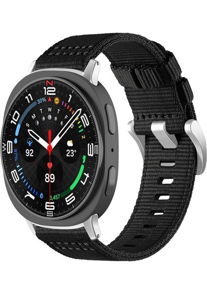 Samsung Galaxy Watch8 / 8 Classic Için Naylon Saat Kayışı (Yurt Dışından)