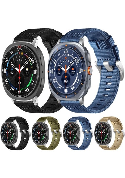 Samsung Galaxy Watch8 / 8 Classic Için Naylon Saat Kayışı (Yurt Dışından) fiyatları