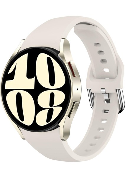 Samsung Galaxy Watch Fe / 7 / 6 / 5 / 4 Için Silikon Bant (Yurt Dışından)