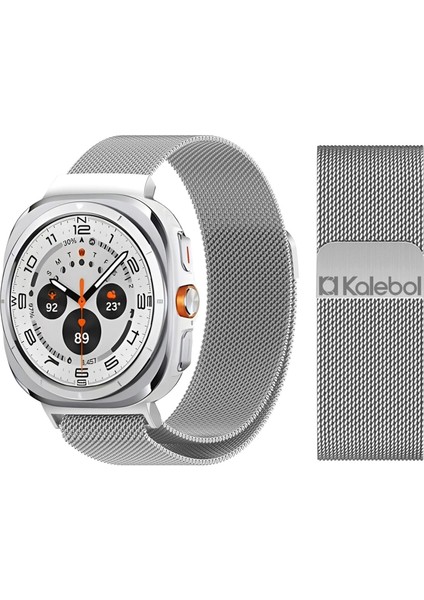 Samsung Galaxy Watch Ultra 47MM / Ultra 2025 Için Metal Kayış (Yurt Dışından)