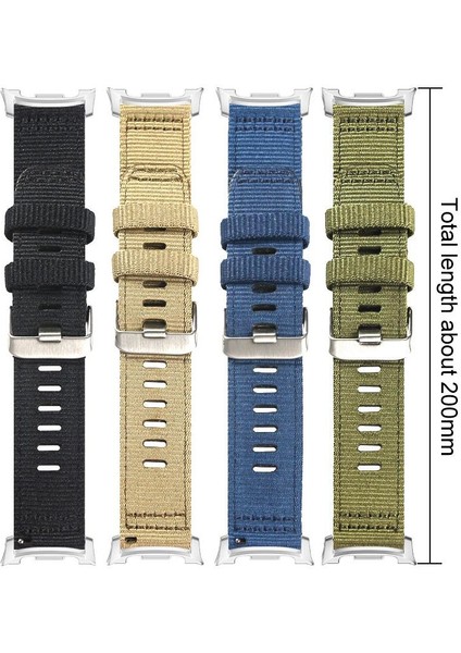 Samsung Galaxy Watch Ultra / Ultra 2025 Için Naylon Saat Kayışı (Yurt Dışından) modelleri