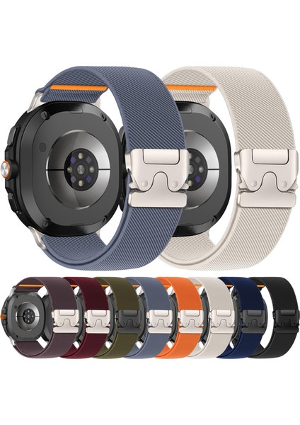 Samsung Galaxy Watch8 / Watch8 Classic Için Naylon Saat Kayışı (Yurt Dışından) fiyatları