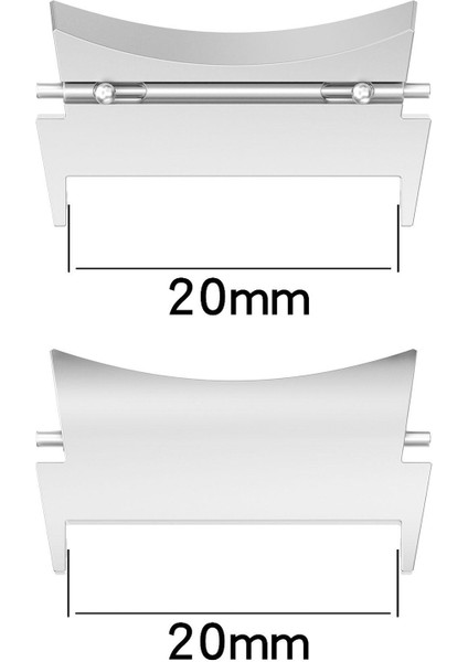 Samsung Galaxy Watch7 40MM / 44MM Için Saat Kayışı Bağlantısı (Yurt Dışından) modelleri