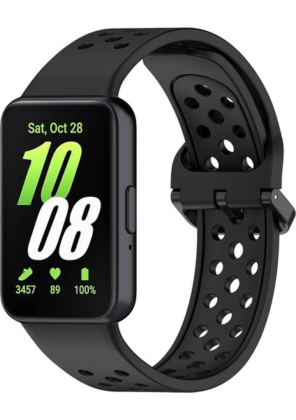 Samsung Galaxy Fit3 Için Renkli Silikon Kayış (Yurt Dışından)