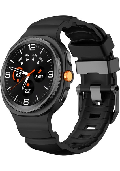 Samsung Galaxy Watch8 / Watch8 Classic Için Silikon Kayış (Yurt Dışından)