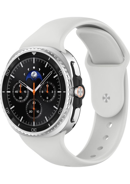 Samsung Galaxy Watch8 / 8 Classic Için Silikon Kayış (Yurt Dışından)