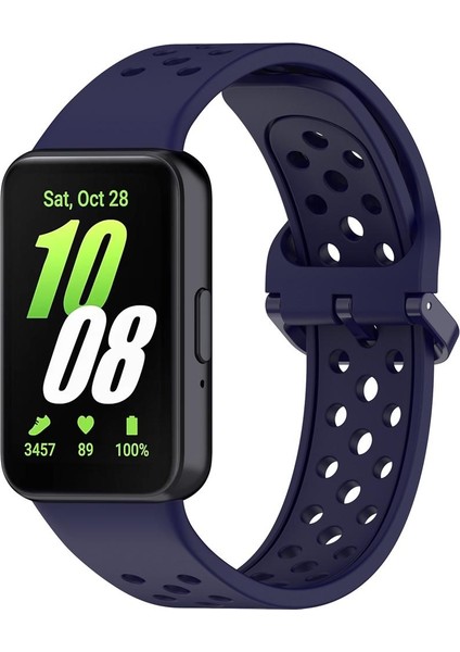 Samsung Galaxy Fit3 Için Renkli Silikon Kayış (Yurt Dışından)