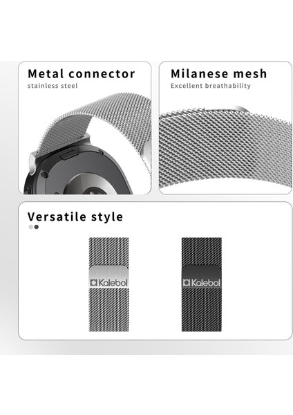 Samsung Galaxy Watch8 / Watch8 Classic Için Metal Saat Kayışı (Yurt Dışından) modelleri
