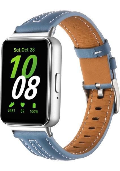 Samsung Galaxy Fit 3 Için Deri Saat Kayışı (Yurt Dışından)