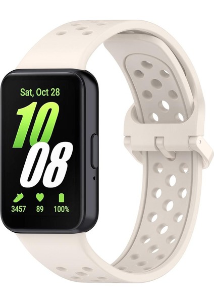 Samsung Galaxy Fit3 Için Renkli Silikon Kayış (Yurt Dışından)