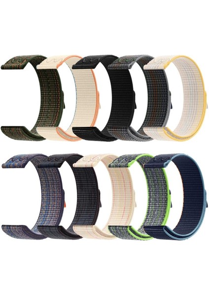 Samsung Galaxy Watch8 / 8 Classic Için Naylon Döngü Kayışı (Yurt Dışından) modelleri